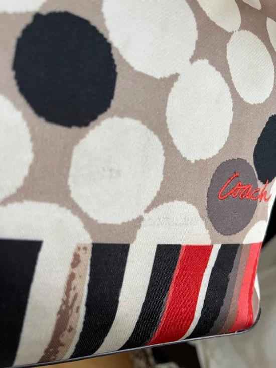 Coach Poppy Watercolor Tote - Picture 5 of 13